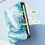 SaharaCase Apple iPad mini A17 Pro & 6th Generation 2021 Protection Bundle, Folio Case with Tempered Glass Screen, Blue Marble~#|#~sp220088134_sc7