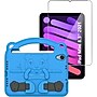 SaharaCase Apple iPad mini A17 Pro & 6th Generation 2021 Protection Bundle, KidProof Case with Tempered Glass Screen, Blue~#|#~sp220088172_sc7