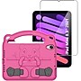 SaharaCase Apple iPad mini A17 Pro & 6th Generation 2021 Protection Bundle, KidProof Case with Tempered Glass Screen, Pink~#|#~sp220088180_sc7