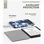 SaharaCase Kindle Paperwhite (11th Gen 2021-2023) Protection Bundle, Folio Case & Tempered Glass Screen, Blue/White~#|#~sp220088339_sc7