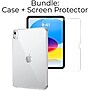 SaharaCase Apple 10.9" iPad (10th Generation) Protection Bundle, Hybrid Flex Hard Shell Case with Tempered Glass Screen, Clear~#|#~sp220088637_sc7