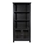 Flash Furniture Stella 67.75" 3-Shelf Bookcase, Black Engineered Wood (ZG027BLK)~#|#~sp220246972_sc7