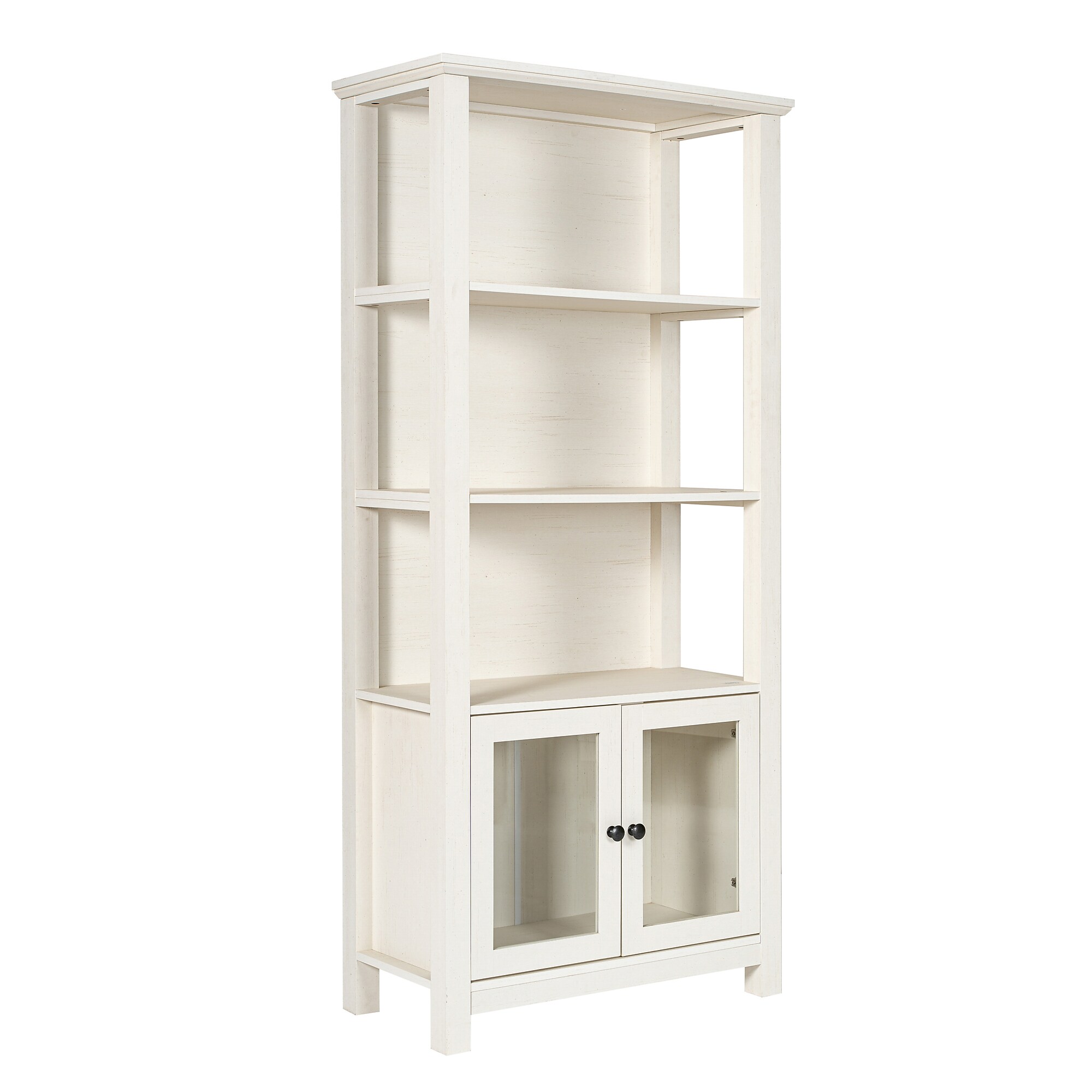Flash Furniture Stella 67.75″ 3-Shelf Bookcase, White Engineered Wood (ZG027WHT) Sansujyuku sansujyuku.com