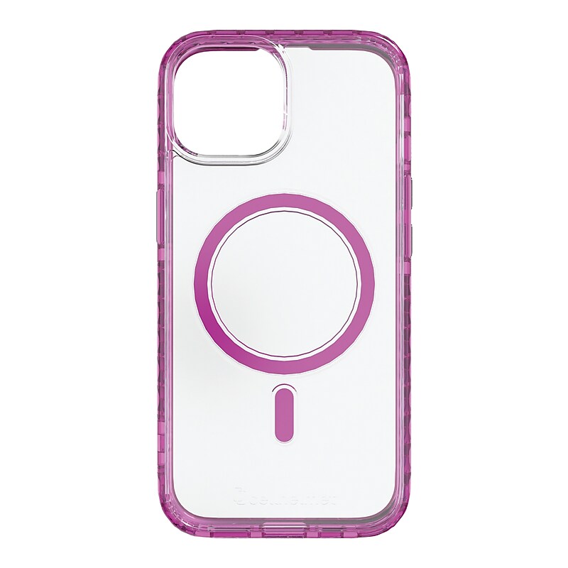 cellhelmet Magnitude Series MagSafe Phone Case for iPhone 15 (6.1"), Vivid Magenta (C-MAG-i15-6.1-MAG) image 1
