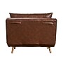 Flash Furniture Shaw LeatherSoft Convertible Tri-Fold Sleeper Chair, Armless, Brown (BOBSBS031BRN)~#|#~sp220248779_sc7
