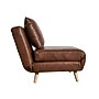 Flash Furniture Shaw LeatherSoft Convertible Tri-Fold Sleeper Chair, Armless, Brown (BOBSBS031BRN)~#|#~sp220248788_sc7