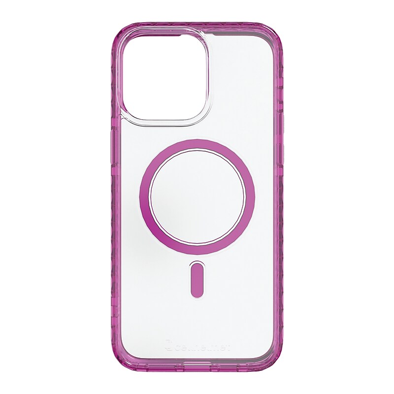 cellhelmet Magnitude Series MagSafe Phone Case for iPhone 15 Pro Max (6.7"), Vivid Magenta (C-MAG-i15-6.7PROMAX-MAG) image 1