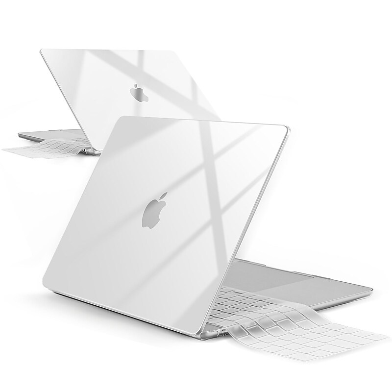 TechProtectus Hard-Shell Case/Keyboard Cover for Apple 15" Macbook Air 2023 M2, Clear (TP-CYCL-MA15M2) image 1
