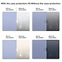 TechProtectus Hard-Shell Case/Keyboard Cover for Apple 15" Macbook Air 2023 M2, Serenity Blue (TP-SB-MA15M2)~#|#~sp220249251_sc7