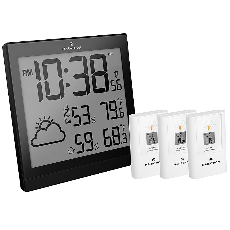 Marathon Weather Station, Black (BA030016) image 1