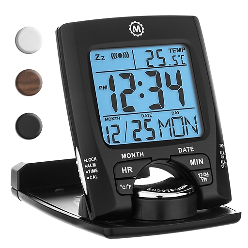 travel alarm clock staples