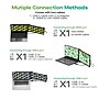 Mobile Pixels Inc. DUEX Max DS 14.1" 60 Hz LCD Slide-out Monitor, Black (101-1007P06)~#|#~sp221165673_sc7