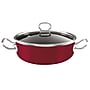 VASCONIA Elegance 10-Piece Enamel on Steel Cookware Set, Red (4043402)~#|#~sp221420042_sc7