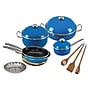 Vita 13-Piece Enamel on Steel Cookware Set, Blue (62385)~#|#~sp221420475_sc7
