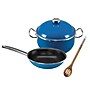 Vita 4-Piece Enamel on Steel Beginner’s Cookware Set, Blue (63252)~#|#~sp221420557_sc7