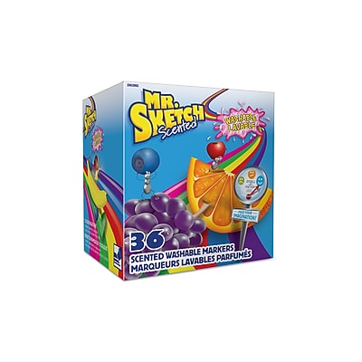 Mr. Sketch Scented Washable Markers - Narrow, Medium, Broad Marker - View #8
