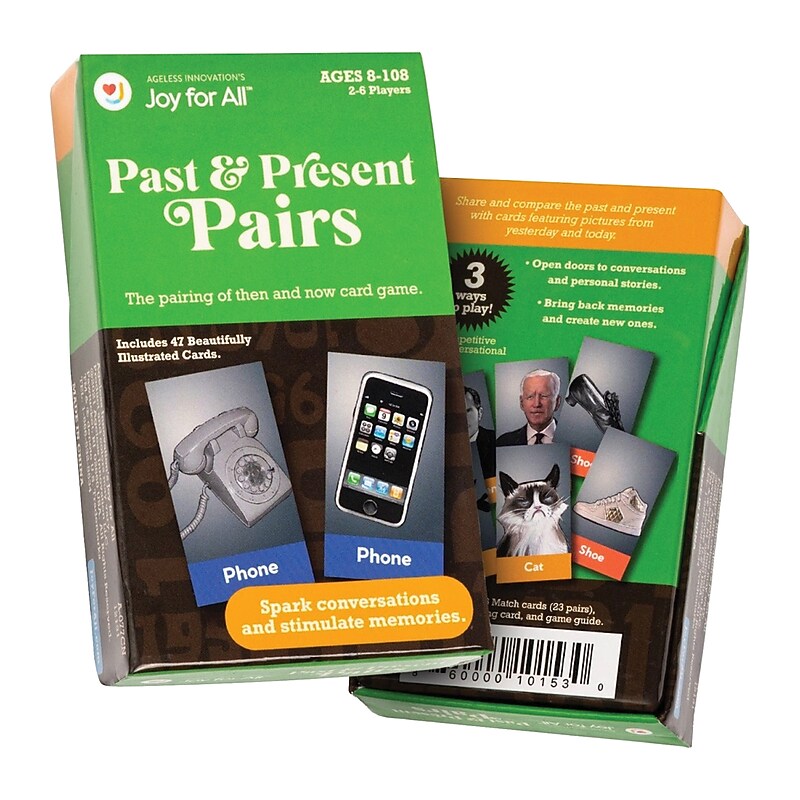 Joy For All Companion Pets Past and Present Pairs Card Game (A41010000) image 1