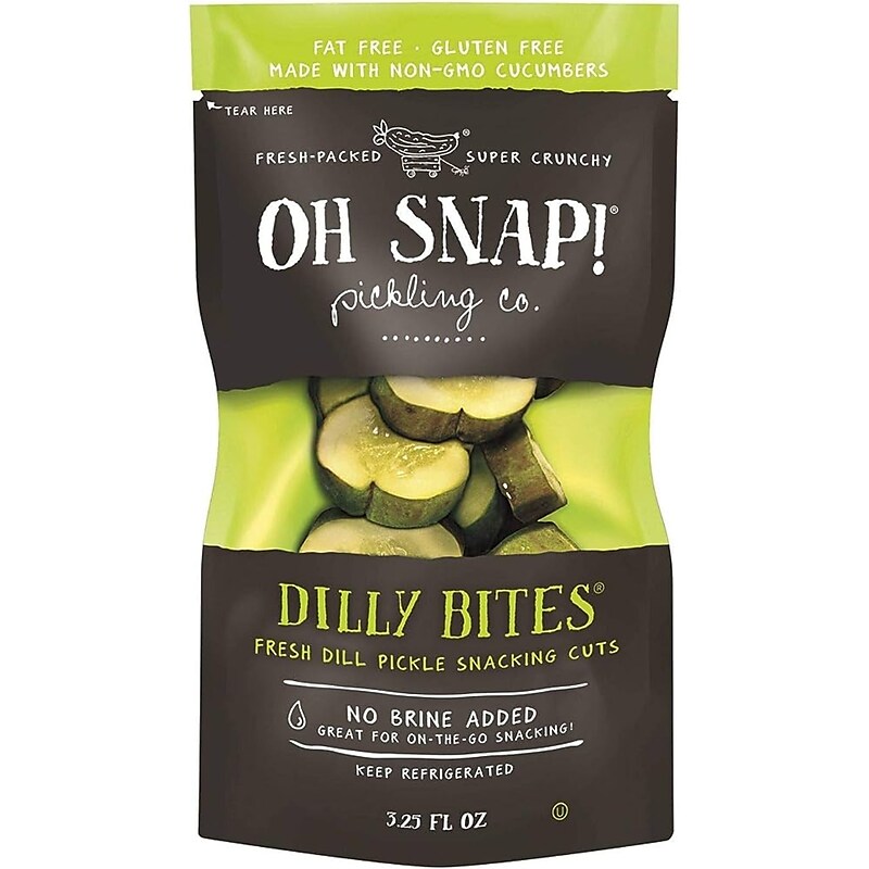 Oh Snap! Dilly Bites, 3.25 fl oz, 12/Pack (220-02204) image 1