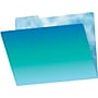 Barker Creek Get Organized Blue Tie-dye & Ombre File Folder, 1/3-Cut Tab, Letter Size, Assorted Colors, 107/Set (128)~#|#~sp221946769_sc7