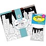 Barker Creek Color Me! Cityscapes File Folder, 1/3-Cut Tab, Letter Size, Assorted Colors, 42/Set (4414)~#|#~sp221947162_sc7