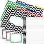 Barker Creek Get Organized Chevron Nautical File Folder, 1/3-Cut Tab, Letter Size, Assorted Colors, 107/Set (138)~#|#~sp221947271_sc7
