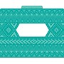 Barker Creek Bohemian File Folder, 1/3-Cut Tab, Letter Size, Assorted Colors, 12/Pack (2002)~#|#~sp221947405_sc7