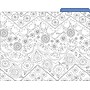 Barker Creek Color me! In My Garden File Folder, 1/3-Cut Tab, Letter Size, Assorted Colors, 12/Pack (2008)~#|#~sp221947544_sc7