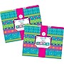 Barker Creek Bohemian File Folder, 1/3-Cut Tab, Letter Size, Assorted Colors, 24/Set (4374)~#|#~sp221947614_sc7