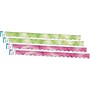 Barker Creek Double-Sided Scalloped Border Set, 36" x 2.25", Pink & Lime Tie-Dye and Ombré, 2 designs, 52/Set (4358)~#|#~sp221947775_sc7