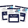 Barker Creek Self-adhesive Oh Hello! School Name Tags, 2.75" x 3.5", 135/Set (4324) ~#|#~sp222027447_sc7