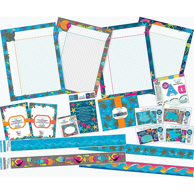 Barker Creek Bulletin Board Set, Kai Ola, 564/Set (4362) image 1