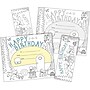 Barker Creek Color Me! Happy Birthday Awards & Bookmarks Set, 8.5" x 5.5”, Multicolored, 90/Set (4163)~#|#~sp222101072_sc7