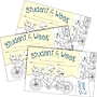 Barker Creek Color Me! Student of the Week Awards & Bookmarks Set, 8.5" x 5.5”, Multicolored, 90/Set (4166)~#|#~sp222101080_sc7
