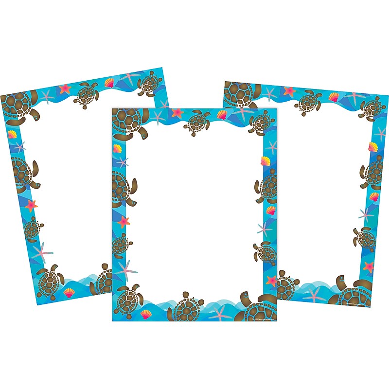 Barker Creek Kai Ola Computer Paper, 8.5" x 11", 60 lbs., Multicolored, 150 Sheets/Pack (4315) image 1