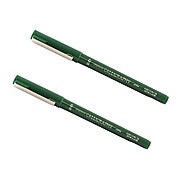 Marvy Uchida Calligraphy Pen Set, 2.0 mm, Green Markers, 2/Pack (6506113a)
