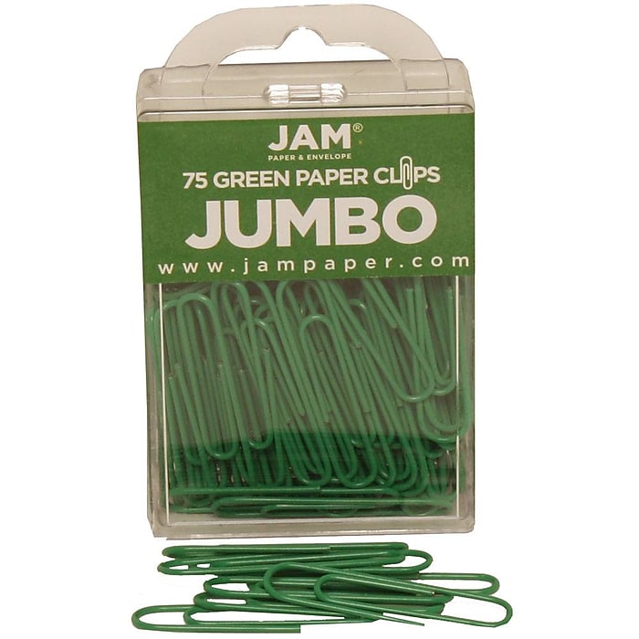 JAM Paper Jumbo Paper Clips, 2