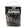 JAM Paper Jumbo Paper Clips, 2" Capacity, Gray, 75 Clips/Pack, 2/Pack (21830628a)~#|#~sp22235190_sc7