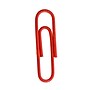 JAM Paper Paper Clips, 1" Capacity, Red, 100 Clips/Pack, 2/Pack (2185200a)~#|#~sp22235195_sc7