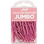 JAM Paper Jumbo Paper Clips, 2" Capacity, Pink, 75 Clips/Pack, 2/Pack (42186873a)~#|#~sp22235202_sc7