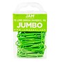 JAM Paper Jumbo Paper Clips, 2" Capacity, Lime Green, 75 Clips/Pack, 2/Pack (21830627a)~#|#~sp22235534_sc7