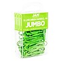 JAM Paper Jumbo Paper Clips, 2" Capacity, Lime Green, 75 Clips/Pack, 2/Pack (21830627a)~#|#~sp22235535_sc7