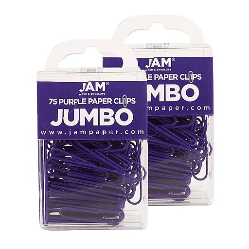 JAM Paper Jumbo Paper Clips, 2