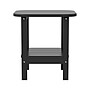 Flash Furniture Newport 2-Tier Adirondack Side Table, Black (LEHMP1351517HBK)~#|#~sp223029876_sc7
