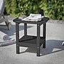 Flash Furniture Newport 2-Tier Adirondack Side Table, Black (LEHMP1351517HBK)~#|#~sp223029878_sc7