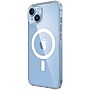 SaharaCase Hybrid-Flex Hard Shell MagSafe Phone Case for iPhone 15, Shock Absorbing, Clear (CP00441)~#|#~sp223033603_sc7