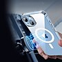 SaharaCase Hybrid-Flex Hard Shell MagSafe Phone Case for iPhone 15, Shock Absorbing, Clear (CP00441)~#|#~sp223033608_sc7