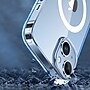 SaharaCase Hybrid-Flex Hard Shell MagSafe Phone Case for iPhone 15, Shock Absorbing, Clear (CP00441)~#|#~sp223033611_sc7