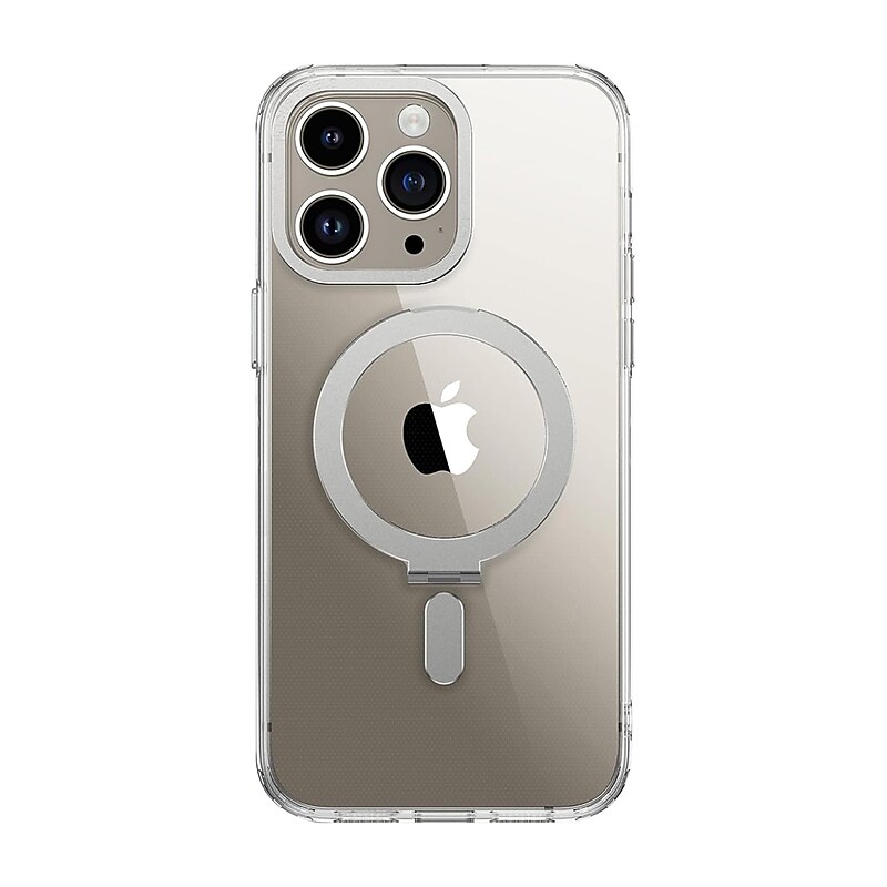 SaharaCase Hybrid-Flex Kickstand MagSafe Phone Case for iPhone 15 Pro, Shock Absorbing, Clear (CP00460) image 1