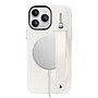 SaharaCase FingerGrip MagSafe Phone Case for iPhone 15 Pro, Shock Absorbing, White (CP00466)~#|#~sp223033798_sc7