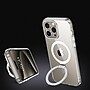 SaharaCase Hybrid-Flex Kickstand MagSafe Phone Case for iPhone 15 Pro Max, Shock Absorbing, Clear (CP00473)~#|#~sp223033843_sc7